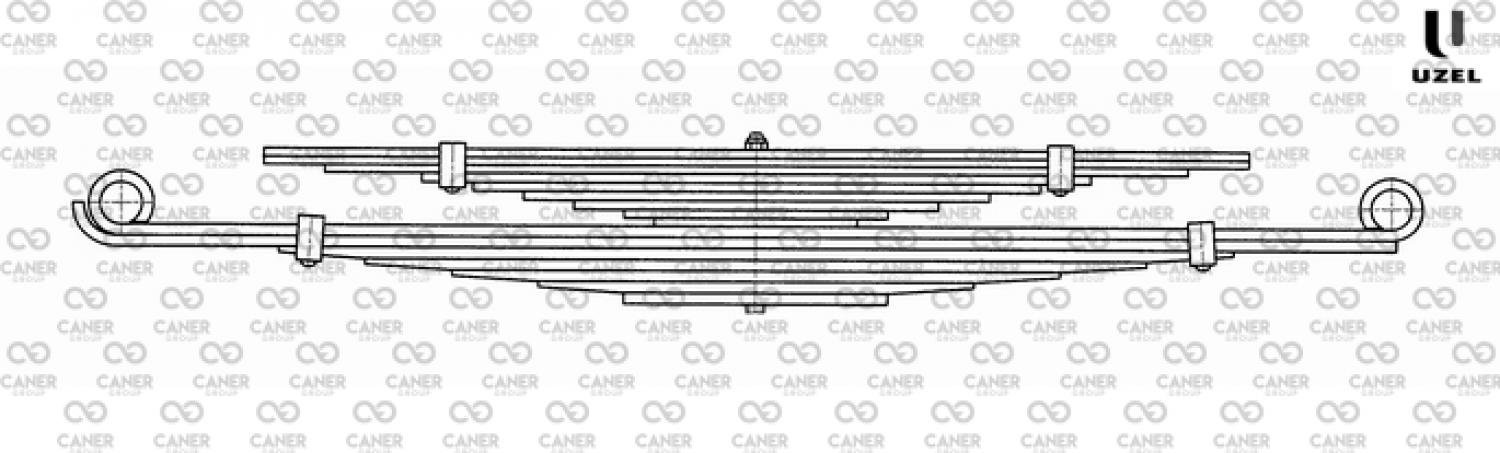 ISUZU 100P CHAMPION ARKA KOMPLE-;8970732251; 